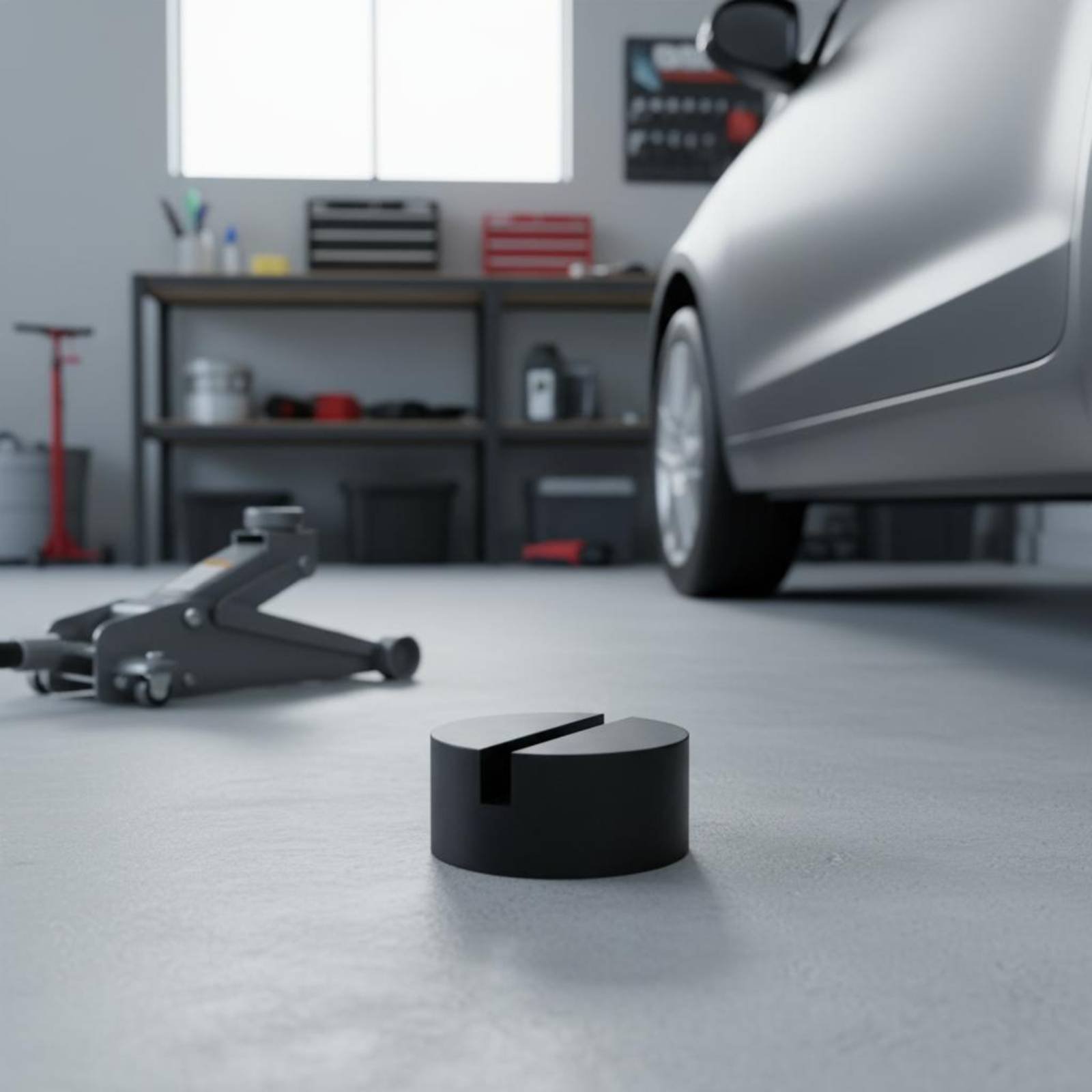 Car Lift - Blocco di Supporto in Gomma, Cuscinetto