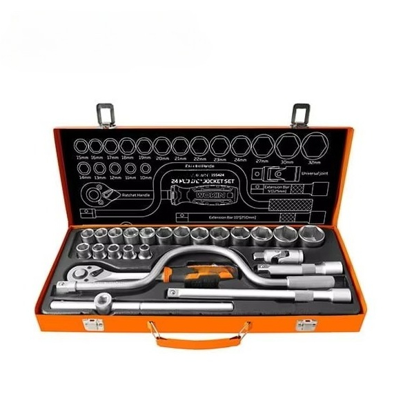 Socket Set - Set di 24 Chiavi a Bussola