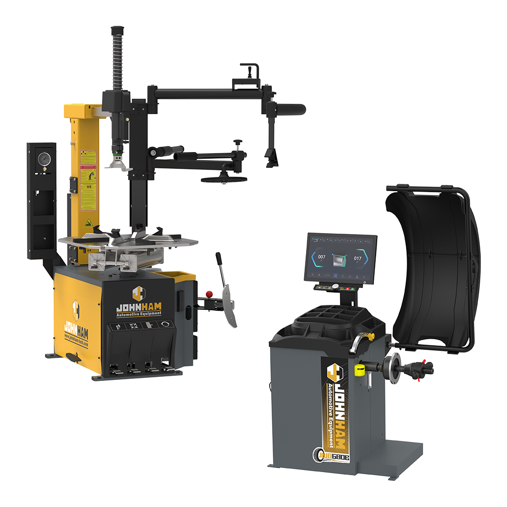 Car Lift - Smontagomme Automatico Johnham con Colonna di